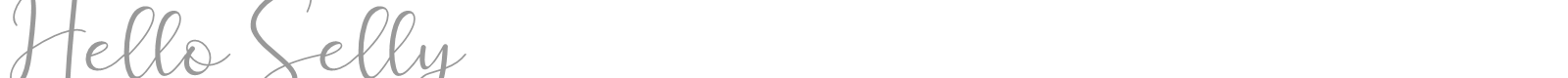 Hello Selly font preview
